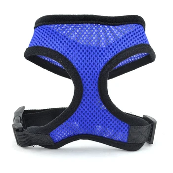 

High Quality Harnesses Leash Collar For Small Animals adjustable Pet Control Breathable Mesh Vest Chest Training Strap VC