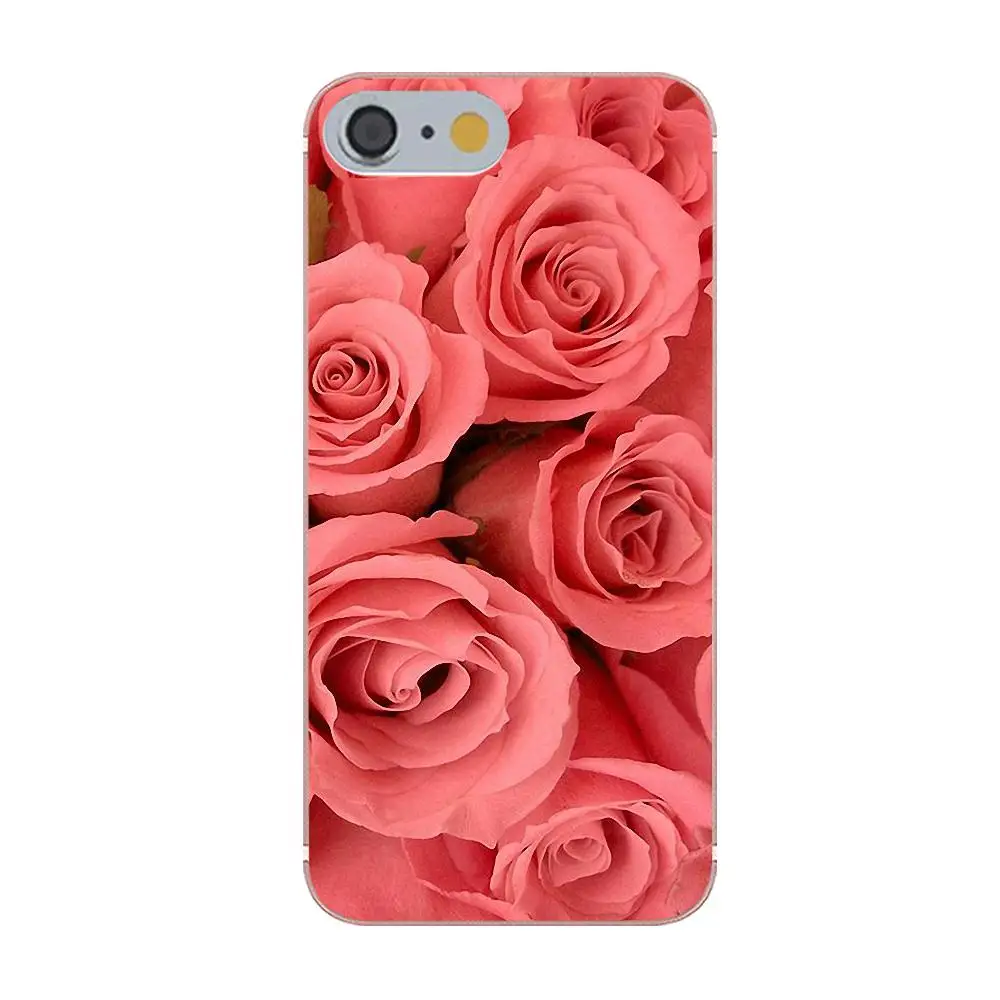 Красная бабочка на белых розах цветок для HTC Desire 530 626 628 630 816 820 One A9 M7 M8 M9 M10 E9 Plus U11 Moto
