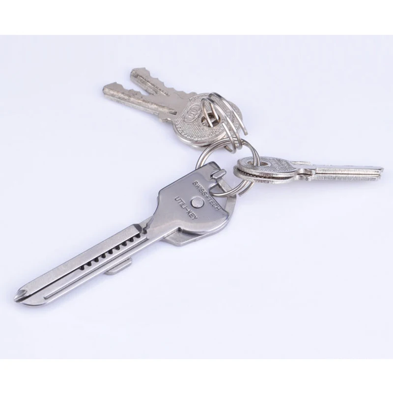 6-in-1-Outdoor-Stainless-Steel-Folding-Key-Ring-SWISS-TECH-Utili-Key-versatile-Multifunctional-Tool (2)