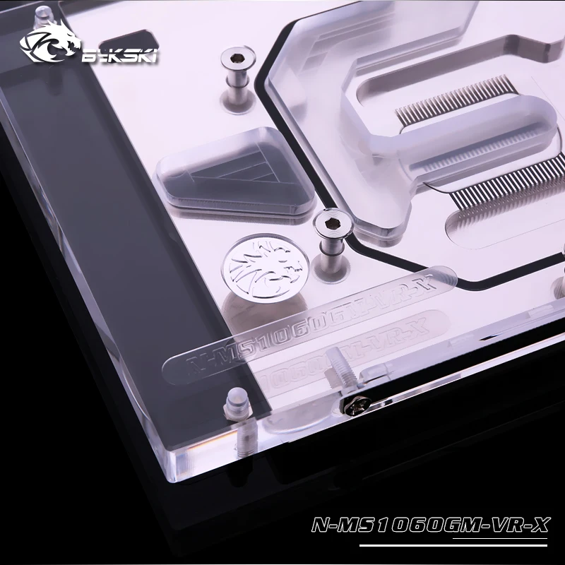 Bykski GPU блок водяного охлаждения работает с MSI GTX 1060 GAMING VR X 6G gpu кулер Поддержка