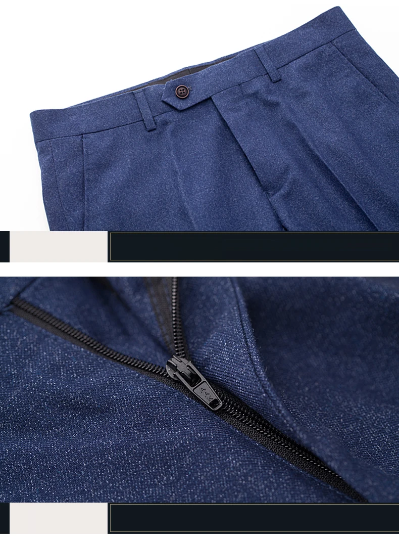 Элегантный насыщенного синего цвета мужской s свадебный костюм Slim Fit 3 шт смокинг куртка для мужчин свадьба Terno Masculino(куртка+ жилет+ брюки