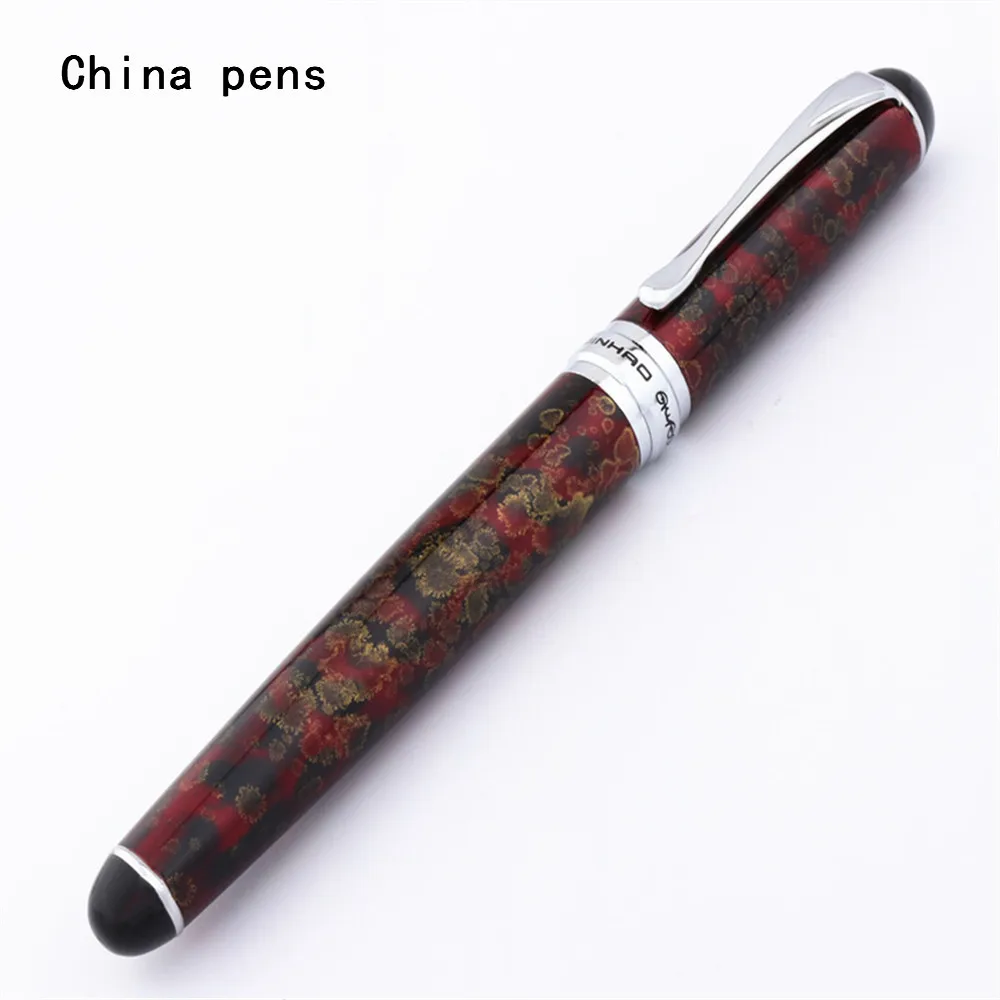 Jinhao X750 Urgundy мерцающий пески Бизнес офис со средним наконечником авторучки