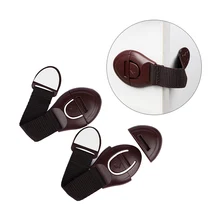 10 шт./партия безопасный замок для шкафа дверных ящики, холодильник, Туалет безопасности пластиковый замок для защитный замок для детей