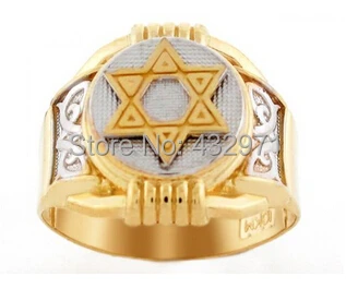 

Men's 316L Stainless Steel Cut Out Star Of David Ring Bling ring with high quality,gold and silver