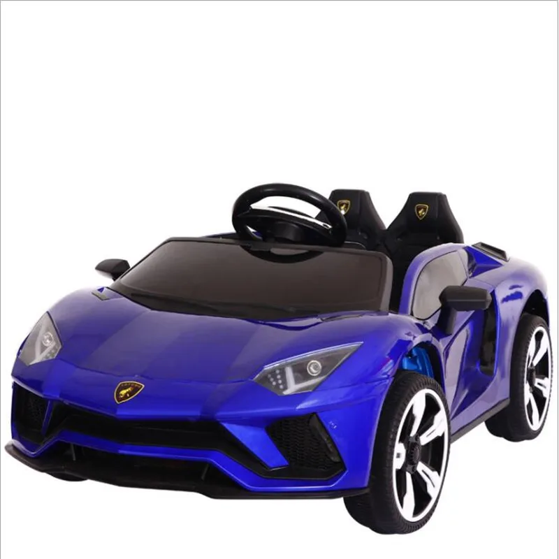 

Children's Electric Car Four Wheeled Swing Function Double Car With Remote Control Baby Car 1-8Years Old Can Seat Two People.