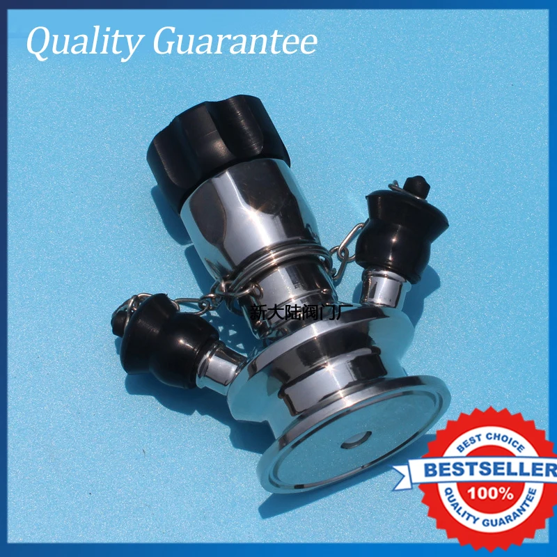 

50.5mm Sanitary Sample Valve Aseptic Full Stainless Steel Sample Valve Food Grade Valve