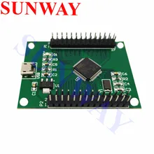 Новое поступление 4 в 1 HID кодер с светодиодный трекбол аналоговый контроллер для Jamma 2 плеер USB адаптер(по умолчанию) для аркадной машины
