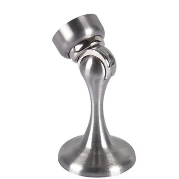 

Free Shipment New door stopper door attract Magnetic Door Holder flush catchers stainless steel brushed 43mm wide 67mm high