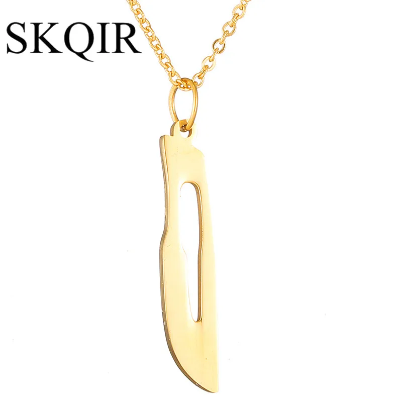 Aliexpress.com : Buy SKQIR Men/Women Medical Scalpel Pendant Necklaces