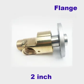 

Two-way flange type HS-GF 50/120C rotary joint cooling water system rotating connector 2 inch - 1 inch brass swivel fitting