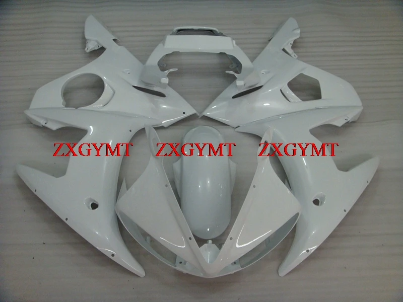 

Abs Fairing for for YAMAHA YZFR6 2003 - 2005 Full Body Kits YZFR6 2005 White Fairings YZF600 R6 04 05