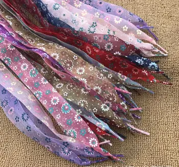 

2018 hot selling items! 1 pair washable double color Shoe Lace 2 Colors in different sides ideally for sneakers