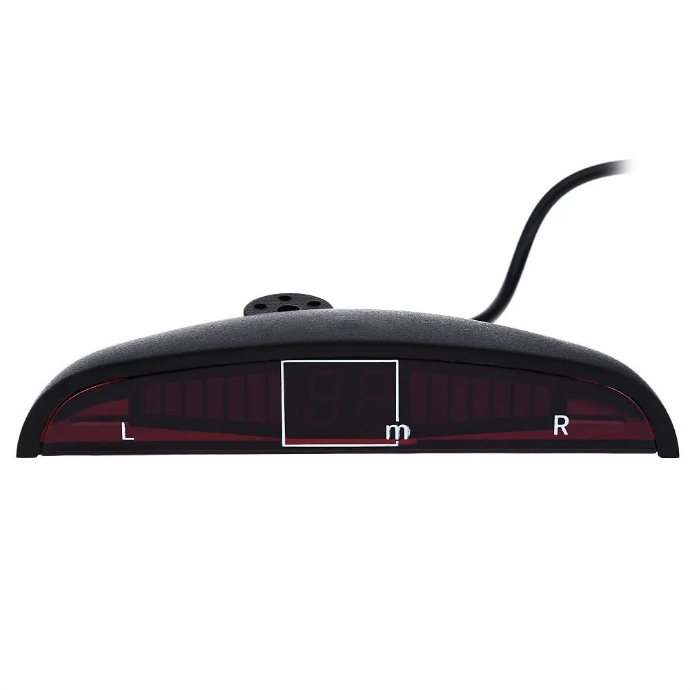 1 Set Sensor Kit Car Auto LED Display 4 Sensors For All Cars Reverse Assistance Backup Radar Monitor Parking System 7 Colors