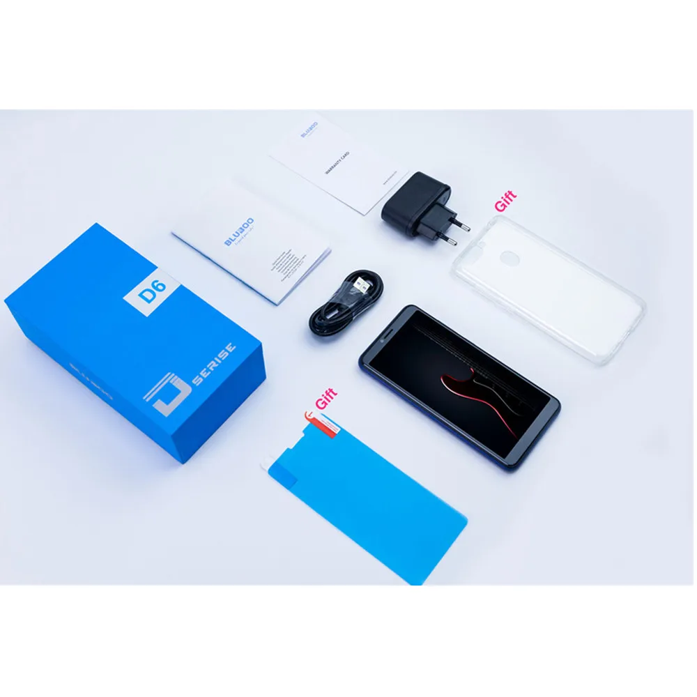 Bluboo D6 Pro смартфон с 5 дюймовым дисплеем четырёхъядерным процессором озу 2 гб пзу 16 8