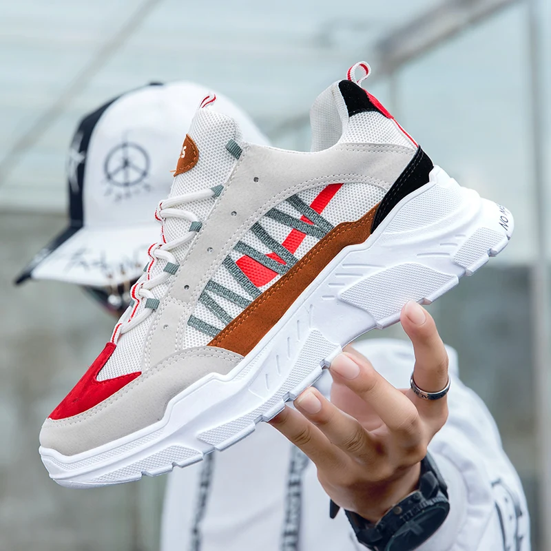

2018 Autumn Winter Sneakers for Men Air Mesh Casual Sports Shoes Comfort Light Soft Male Footwear Zapatillas Hombre Deportiva