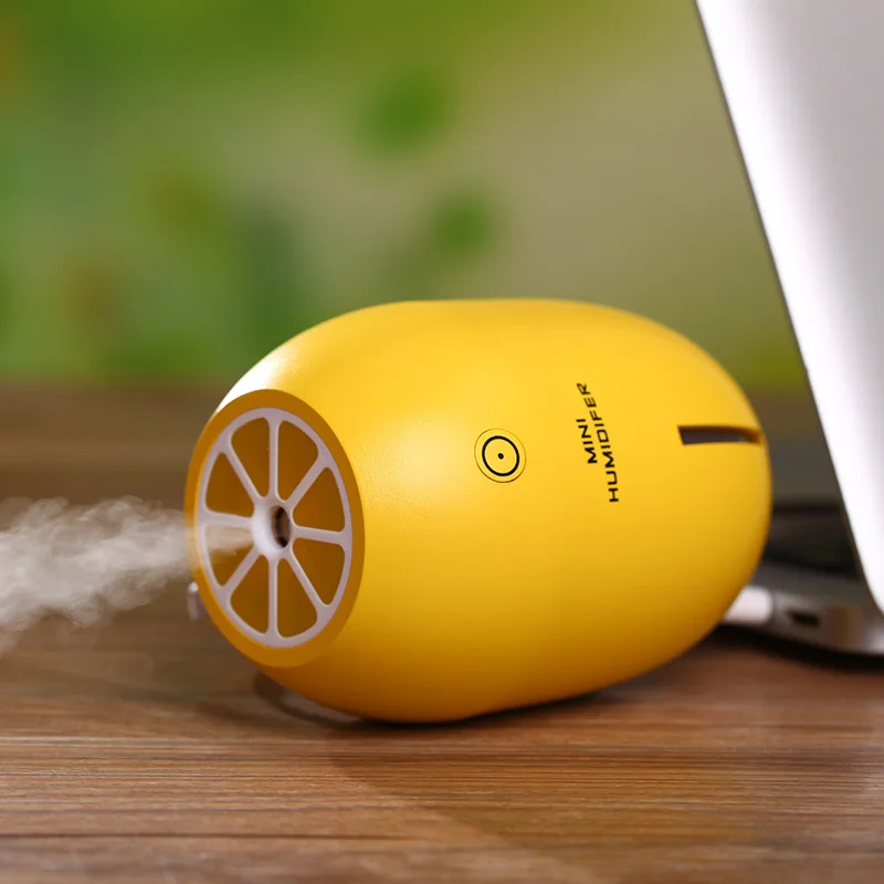 Mini Lemon Humidifier 180ml USB Diffuser 30ml/H Desktop Mute Air