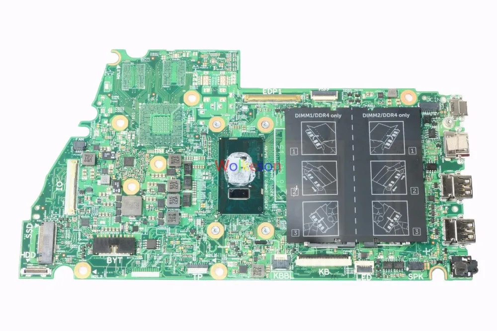 SHELI для DELL Inspiron 7573 материнская плата ноутбука с I5-8250U процессором CN-0471TW 0471TW 471TW DDR4