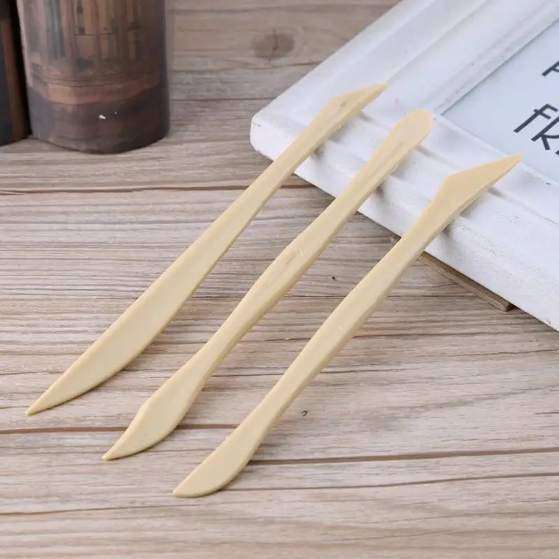 

10Pcs/Set Durable Plastic Pottery Modeling Sculpture Set DIY Carving Clay Sculpture Knife Shaper Polymer Modeling Clay Tools