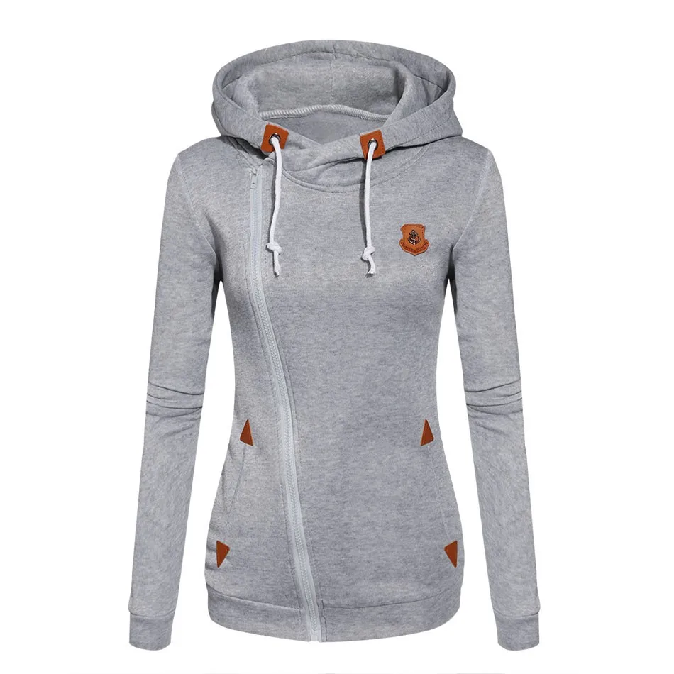 2017 Womens Fashion Fleeces Sweatshirts Ladies Hooded Candy Colors ...
