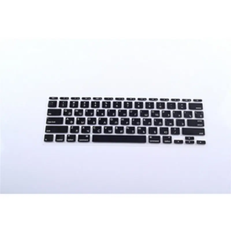 Пленка для клавиатуры с русскими буквами 5 шт. Macbook Air 11 &quotA1466 чехлы ноутбуков Mac book