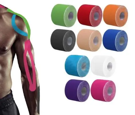 1 шт. бандаж для мышц из натурального хлопка|tape bandage|health caresports injury strapping |