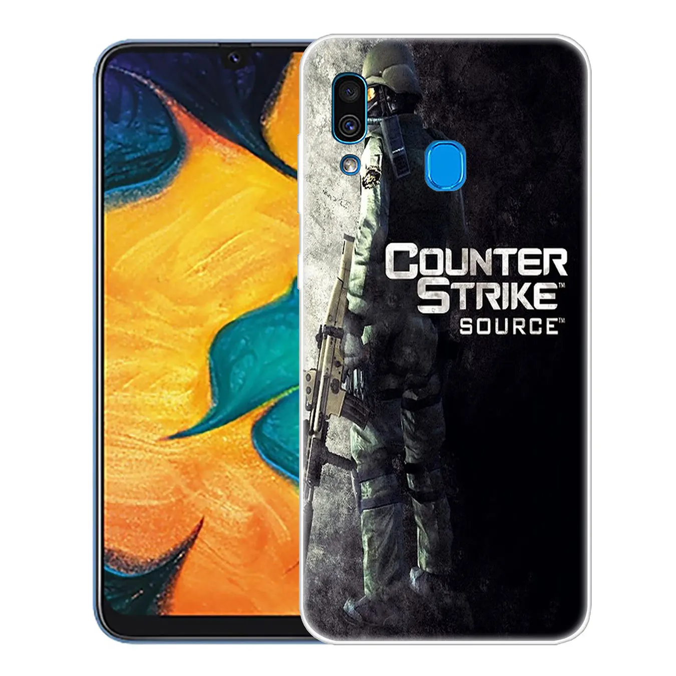 Lavaza CS GO Counter Strike Gun жесткий чехол для телефона Samsung Galaxy A70 A60 A50 A40 A30 A20 A10 M10 M20 M30 M40 A20e