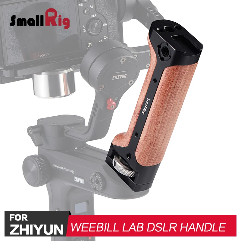  SmallRig DSLR Camera Handle Handgrip for Zhiyun WEEBILL LAB & DSLR Camera Feature w/ Cold Shoe Moun