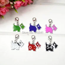 Новое поступление смесь цветов 300 шт./лот собака форма 28*20 мм бирка с адресом для домашних животных "сделай сам" повесить собака теги с названием собака ярлыки в форме кота теги для домашних животных