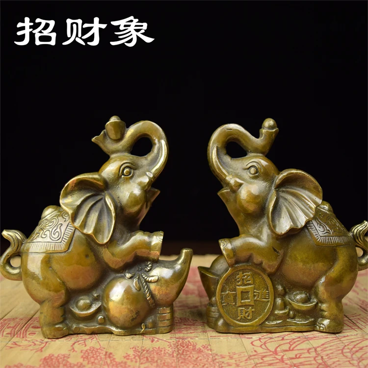 

decoration art craft Copper ornaments like wealth like brass trumpet like Choi Fu Feng Shui decoration decoration ligh