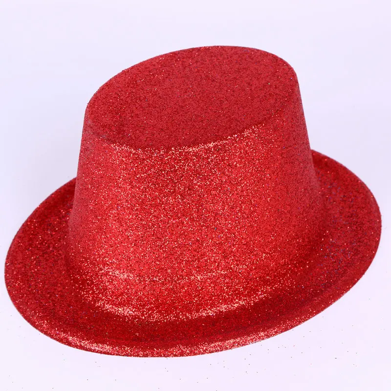 Party Hat Carnival Hat Carnival Hat Powder Hat Magician Performances 12pcs/lot mix color Party dance decoration