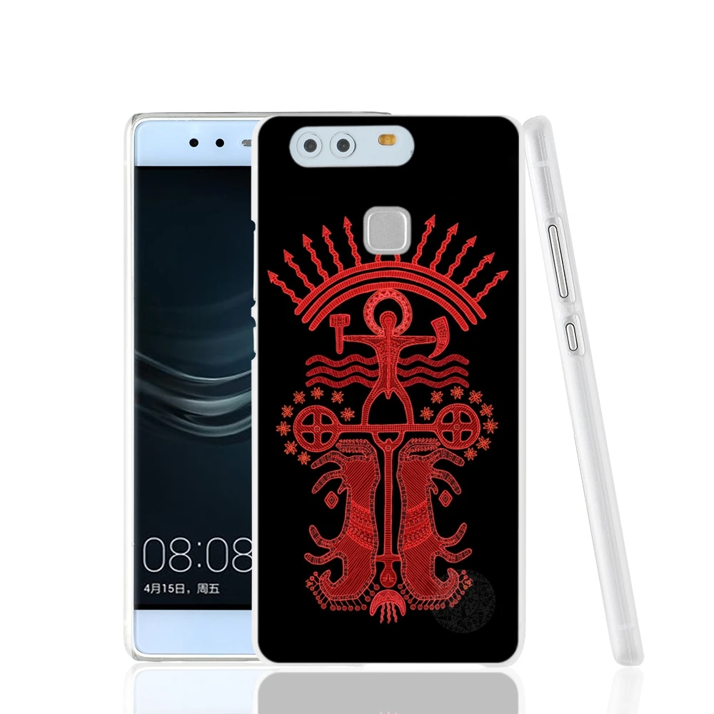 HAMEINUO славянский символ Коловрат чехол для телефона huawei Ascend P7 P8 P9 P10 lite plus G8 G7 honor 5C