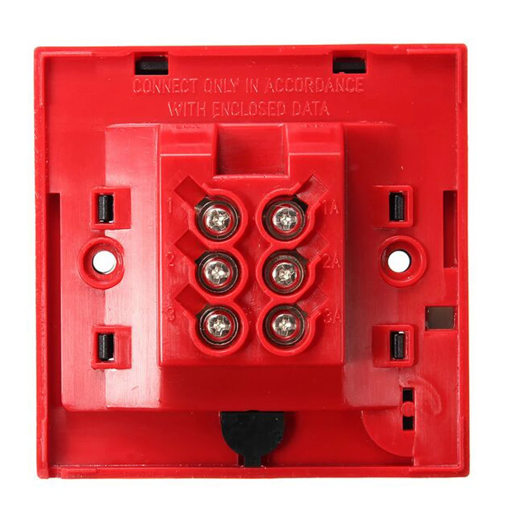 4pcs/lot Emergency Door Release Switches Glass Break Alarm Button Fire Alarm swtich Break Glass Exit Release Switch