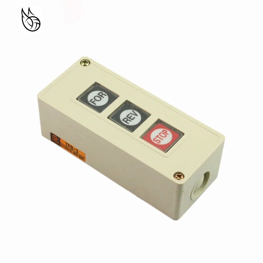 

Power Push button for barrier gates and gate openers/Commercial Garage Door Opener three-position control button TPB-3