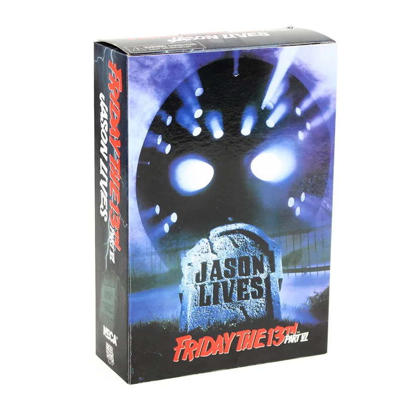 15cm jason with box 2 стиля пятница 13-я часть 2 Джейсон Вурхиз ПВХ фигурка Коллекционная модель игрушки для подарка на Рождество - Цвет: 15cm jason with box