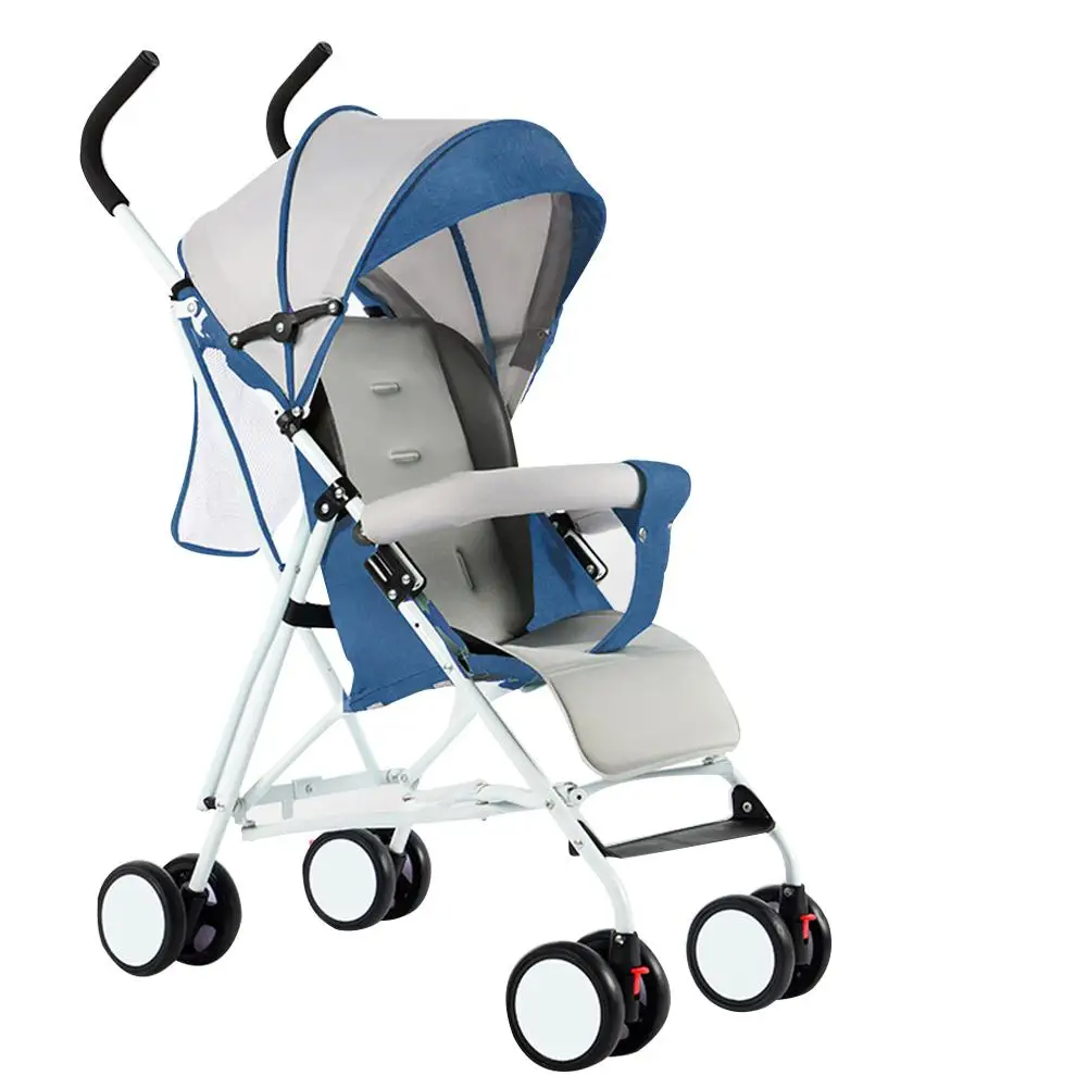 Kidlove Легкая Складная Противоударная детская коляска с 4 колесами, амортизатор, складная детская коляска, детская люлька, От 0 до 3 лет