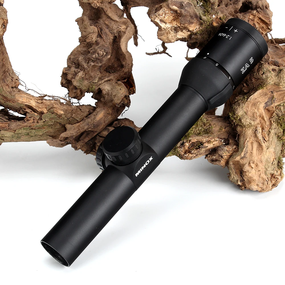 MINOX ZA 5i HD 1.2-6X24 IR BDC 800 Reticle Compact Hunting Rifle Scope Long Eye Relief Tactical Optical Sight RifleScopes (6)