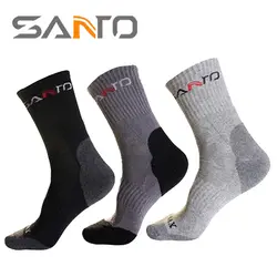 3 пар/лот 2018 новый бренд Для мужчин носки Quick dry хлопковые носки CoolMax теплые толстые носки стойкий запах Повседневное махровые носки для для