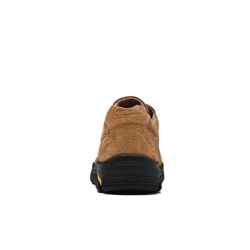 Винтажные мужские ботинки; осенние кожаные ботинки на шнуровке; мужские рабочие ботильоны из водонепроницаемого материала; Мужская обувь; botas