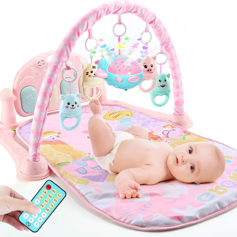 Baby-Developing-Plat-Mat-Projection-Remot-Control-Toys-Gym-Music-Mat-Soft-Infant-Baby-Carpet-Rug (2)