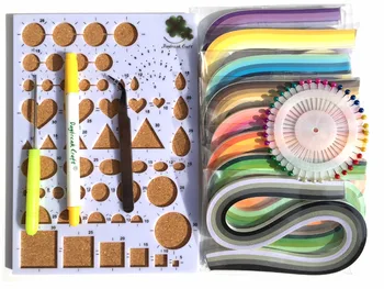 

DIY Quilling Kits 5mm Quilling Paper Strips,pens,quiling mold board,pins and other quilling tools