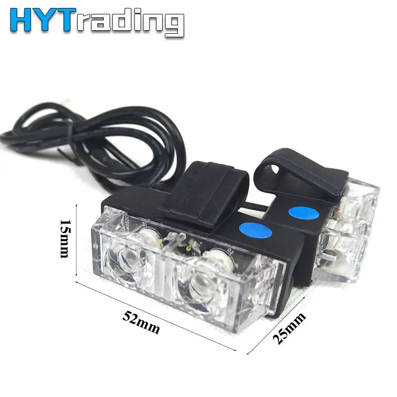 16 Светодиодный Аварийная сигнализация Предупреждение Strobe Light 12 V светодиодный