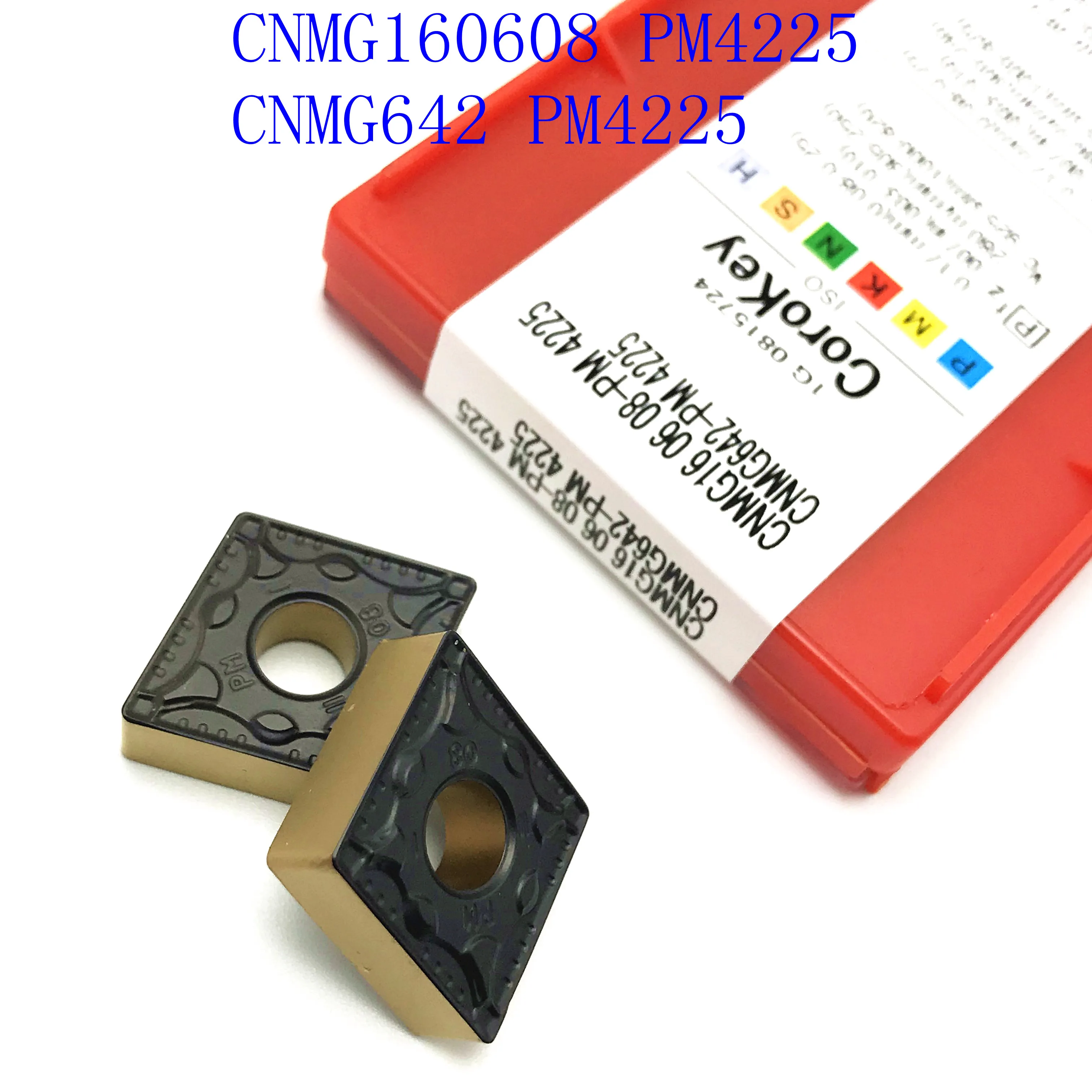 

20PCS R0.8 external turning tool CNMG160608/CNMG642 PM4225 carbide tool CNC lathe tool high quality wear resistance
