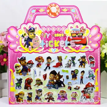 

Korean version of the popular stickers children's puzzle manual change cartoon bubble stickers 40pcs/pack