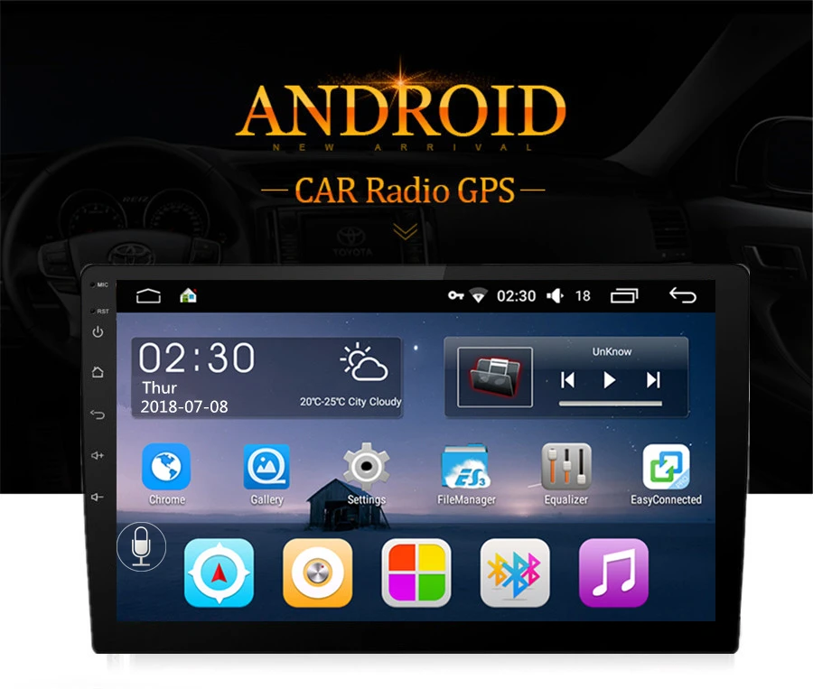 Ультра тонкий " Android 6,0 сенсорный экран четырехъядерный 1+ 16G стерео радио gps 4G Wifi LTE BT Зеркало Ссылка для Toyota Corolla 06-13