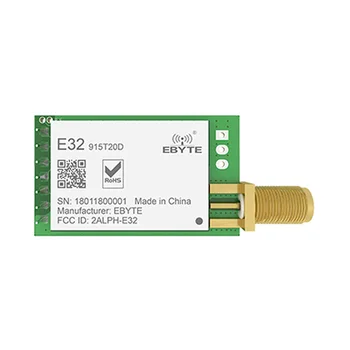 

E32-915T20D 915MHZ SX1276 Wireless Module LoRa Long Range Transceiver 100W 915MHz RF Module