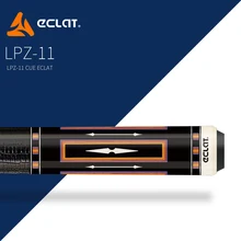 ECLAT LPZ-11 пул кий 1/2 шт бильярдный кий 12,6 мм наконечник для кия кий Профессиональный канадский клен технология высококонцевая палка