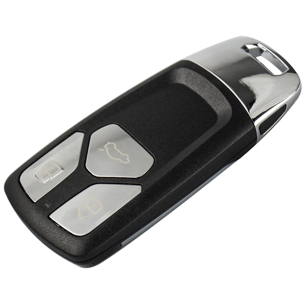 

OkeyTech 3 Buttons Remote Car Key Shell For Audi A4l A3 A4 A5 A6 A8 Quattro Q5 Q7 A6 A8 Replacement Key Cover Case Accessorize