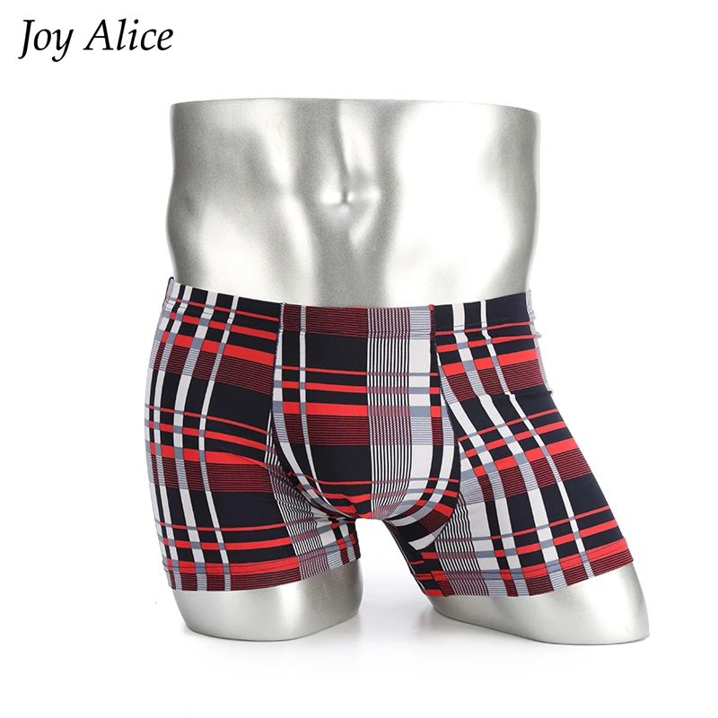 

2018 Mens Underwear Boxer Shorts Soft Cotton Spandex Male U Convex Boxers Breathable Elastic Boxers Underpants
