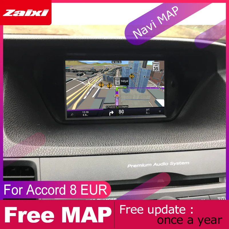 Автомагнитола ZaiXi мультимедийная система Android для Honda Accord 8 евро 2008 ~ 2013 GPS
