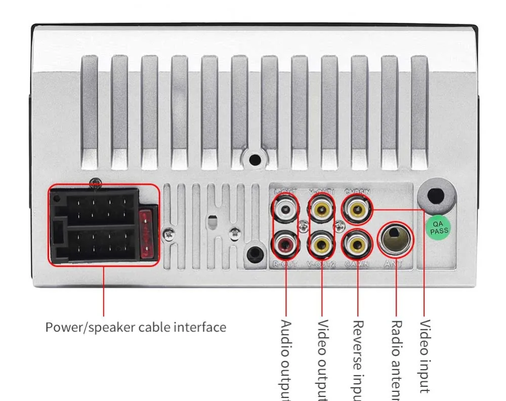 Радио Handsfree обратное изображение Bluetooth автомобильное радио Mirrolink FM/AUX/USB/TF радио автомобиля 2 Din рулевое колесо управления автомобиля аудио стерео